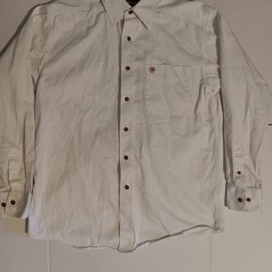 Ariat man's button down shirt size M